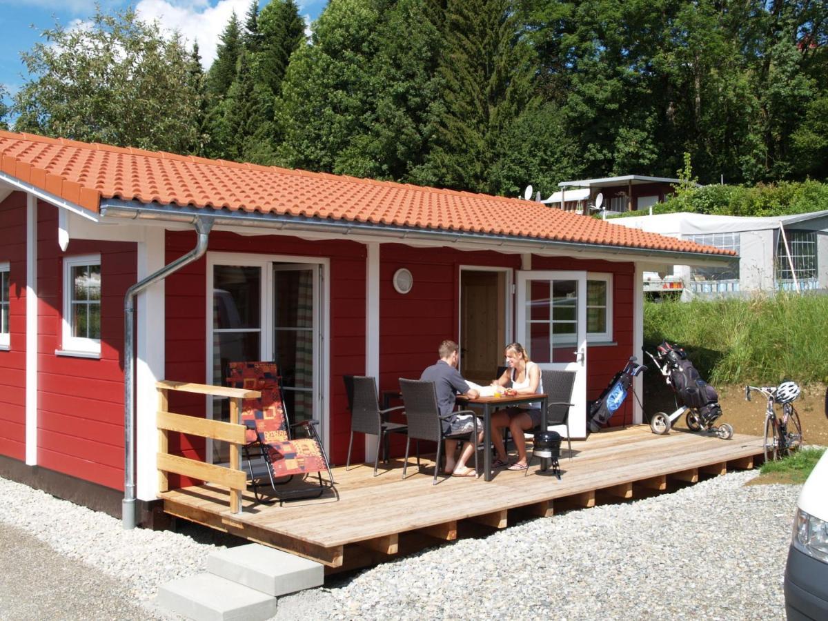Blockhaus Campingplatz Alpenblick Weiler-Simmerberg Buitenkant foto